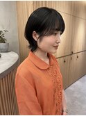 中川　前髪カット顔まわり似合わせ外ハネくびれレイヤーミディ