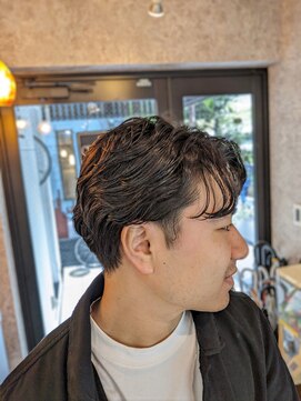 ティーズ バーバー T's BARBER デザインカット＋パーマ