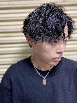 ヒロギンザ 大阪本店(HIRO GINZA) ソフトツイスト×ツーブロック