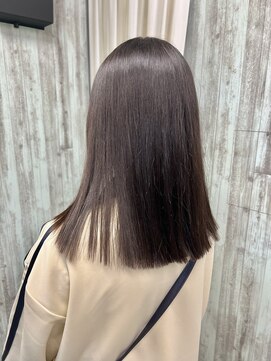 フレーム へアアンドトリートメント 天王寺北口店(FRAME) 酸性ストレートでナチュラルな艶髪に