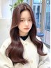 AMI指名限定【圧倒的艶髪】韓国風カット+カラー＋髪質改善カラー　15400円