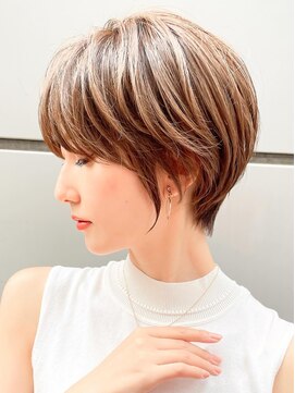 ロンドホットリップ 立川(Lond hot lip) 北原翔】ショート/顔まわり/丸み/マッシュ/縮毛矯正/前髪/立川