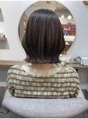 透け感ブラウン