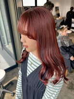 ザ オーダー(THE ORDER)&nbsp;オレンジブラウンカラー/オレンジカラー/暖色カラー/韓国ヘア