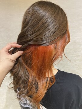 ピカソアルテ(hair picasso arte f.) オレンジカラー