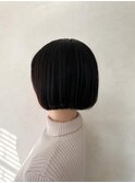 【ボブ/黒髪ボブ/顎ラインボブ/oggiotto/20代/30代/40代/50代】