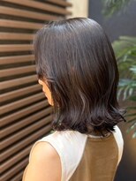 イヴ 新浦安店(Eve)&nbsp;イメチェンこなれミディくびれヘア外ハネ切りっぱなしうるツヤ