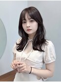 大人可愛い 外ハネ ワンカール ふわっとセミロング