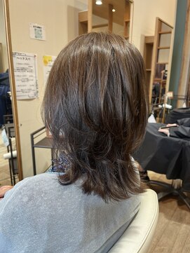 インプレス フレスポ恵み野店(impres) ミディアムウルフレイヤー