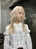 レコ 渋谷(LECO) ホワイトシャギーウルフ