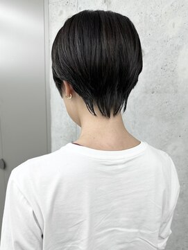 モリオ(morio) *ハンサムショート大人ショート黒髪マッシュシュート30代40代3