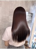 ピンクブラウン/髪質改善