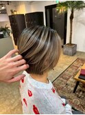 very short balayage