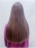 ロング美髪韓国ヘアおくれ毛顔周りレイヤー_ba543561