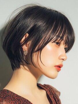 フレイムス ヘア アンド リラックス 高崎駅西口店(Frames hair&relax) 20代30代40代耳掛けナチュラル大人マッシュショートスタイル*7