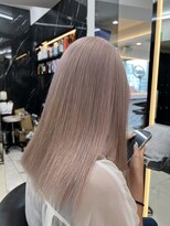 ラピス 渋谷本店(Lapis)&nbsp;ホワイトパールミルクティー/髪質改善/ハイトーン/ケアブリーチ