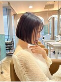 【Noa】くびれヘア/髪質改善/縮毛矯正/韓国/ボブ/銀座