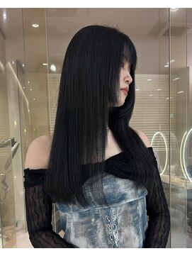 メゾンマイル 恵比寿(maison mile) #ブリーチなしダブルカラー#ワインレッド#ボルドーカラー#前髪