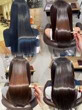 三軒茶屋で叶う、自然なツヤと柔らかい質感のプレミアムストレート