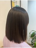 学生縮毛矯正×結べるボブ