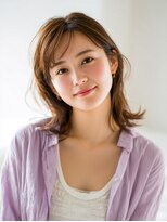 ニスル センター南店(NISURU）&nbsp;黒髪/クラゲヘアー/オリーブグレー/小顔/ココアベージュ