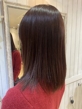 ドラン 京橋店(DRAN) 髪質改善/うねり/チェリーレッド/レッドブラウン