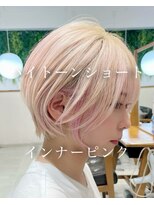 ヌリ 錦糸町(NuRI)&nbsp;◎前下がりショートボブハンサムショートカットカラーパーマケア