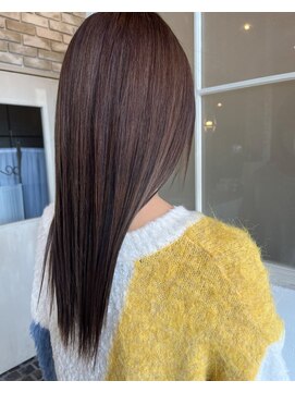 フィガロ ミリー 北生駒店(Figaro Mily) うる艶ラベンダーグレージュ