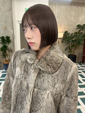 ノエ(noe) ショートボブ/レイヤーカット/ダブルカラー/ブリーチ/栄h277