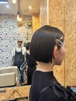 モーメント(moment)&nbsp;切りっぱなしボブ　ミニボブ　30代40代50代