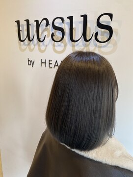 アーサスバイヘッドライト 旭店(ursus by HEADLIGHT) 透明感ボブ