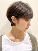 耳かけショート/絶壁ゼッペキ解消/癖毛くせ毛多毛/大人マッシュ