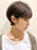 ピークアブー 原宿ハラカド(PEEK-A-BOO) 耳かけショート/絶壁ゼッペキ解消/癖毛くせ毛多毛/大人マッシュ