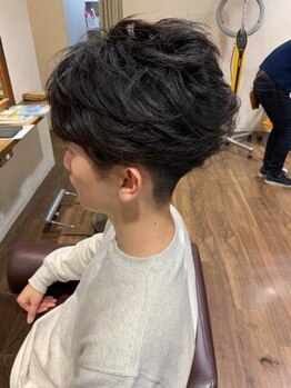 ヘアールーム モテナ(hair room motena)の写真/【メンズカット+クレンジングSP+眉カット+炭酸泉¥6,600】メンズ大歓迎!トータルケアで、清潔感抜群☆