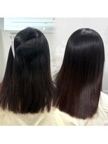 ジゼル(GiseL) 縮毛矯正+髪質改善トリートメント