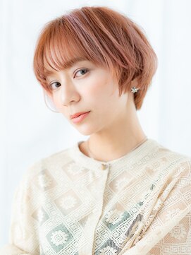 ドクターズ サロン ラブ(Dr's Salon LAB) ブリーチハイライト大人ガーリー小顔ショートボブg古河10代20代