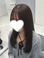 ヴィヒタ 川越 本川越(VIHTA.)&nbsp;レイヤーカットブリーチなし透明感ベージュカラー川越本川越