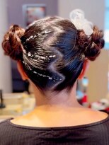 フォーエス(4S)&nbsp;ツインお団子ヘア ～LIVEヘアアレンジ～