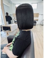 ブーム(BOOM) 髪質改善ストレート×ボブ