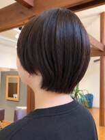 トップヘアー ガーデンヴィラ 安城(Garden Villa)&nbsp;安城丸みショートボブ髪質改善カラー暗髪白髪染め白髪ぼかし50代