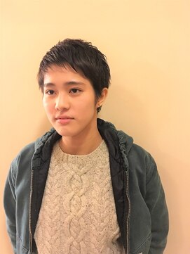 ゴエン ヘアーデザイン(goen hair design) ベリーショート　サロンスナップ