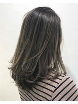 バンクスヘアー(BANK'S HAIR)&nbsp;グレージュ コントラスト ハイライト