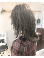 ヘアーアンドアトリエ マール(Hair&Atelier Marl)&nbsp;【Marl】グレージュカラーの抜け感セミディ♪