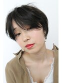 ナチュラルハンサムショート