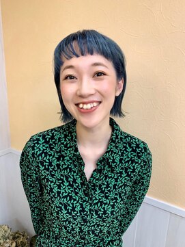 アスター(Aster) NEWカラー《tint bar 》☆スモーキーブルー☆