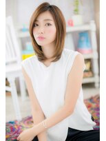 ミック ヘアアンドメイク アップ 駒込店(miq Hair&Make up)&nbsp;カラーで魅せる★サラツヤミディ