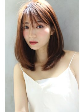 ロゼ 宝塚(Rose) 【ROSE/宝塚】ウォームブラウン/ワンカールミディ/ stk2