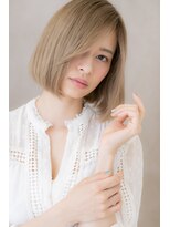 カバーヘア ブリス 上尾西口店(COVER HAIR bliss) □モードなシークレットカラー大人ボブ116★上尾20代30代40代