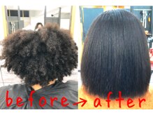 《premium縮毛矯正》と普通の矯正の違いって？