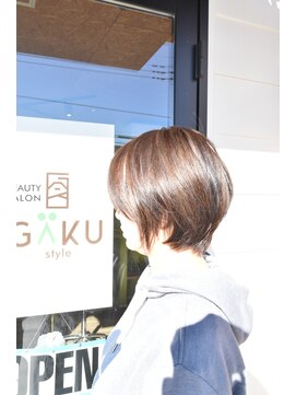 ガクスタイル(GAKU style) ショートカットスタイル